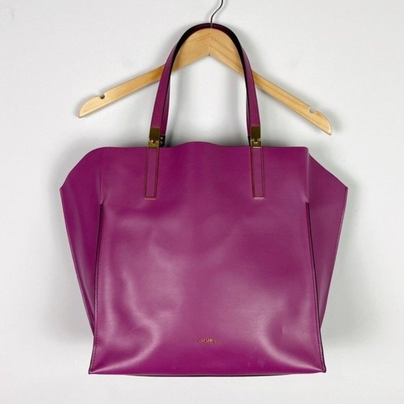 Lodis Handbags - Lodis Blair Unlined Lucia Plum/Cobalt Tote Bag